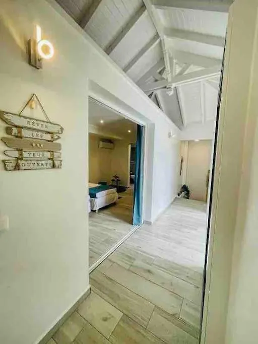 Villa Exotic Life Recente Avec Piscine, 2 Chambres, 2 Sdb Le Moule